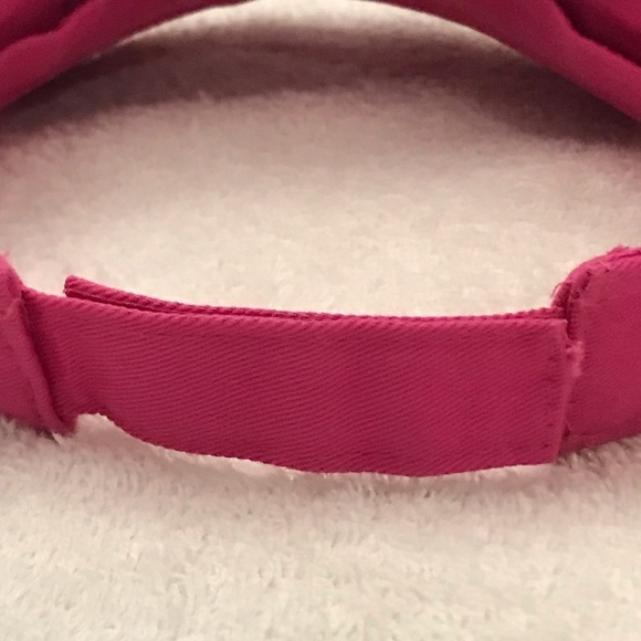 Shade Shack for Pensacola Beach Adjustable Pink Travel Visor - Picture 10 of 13
